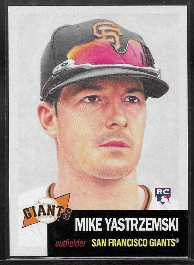 2019 Topps Living Set # 272 MIKE YASTRZEMSKI RC Rookie San Francisco Giants c