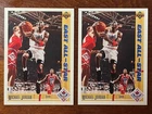 1991-92 Upper Deck #69 – Michael Jordan – Lot of 2 Cards - East All-Star - Bulls