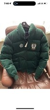 Vintage Polo Sport unisex Corduroy Puffer Down Jacket Sz xl Mens
