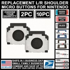 Shoulder Micro Button Trigger for Nintendo Switch/Lite/OLED/New/3DS/2DS/XL/LL