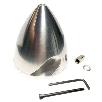 3 Bladed 2.75in/70mm Alloy Spinner for 8mm Shaft Nitro Engine for RC Airplanes