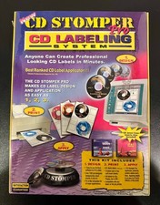 CD Stomper Pro CD-R Labeling System NEW/SEALED 