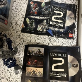 Lego Bionicle Vahki Lot Bordakh Keerakh Vorzakh Compete With Canisters Inst Disk