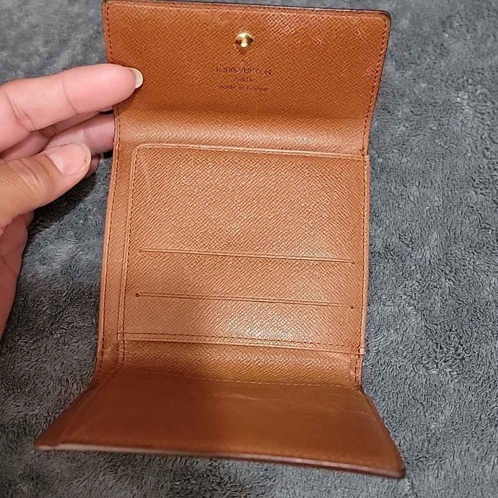 Authentic Louis vuitton monogram small wallet - image 4