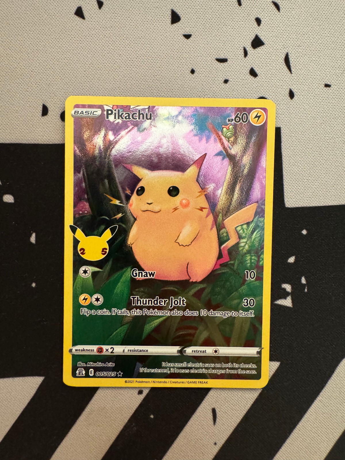 Pokemon-Pikachu 005/025 Celebrations NM