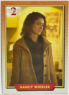 2019 TOPPS STRANGER THINGS SEASON 2 NANCY WHEELER CHARACTER CARD INSERT C-9