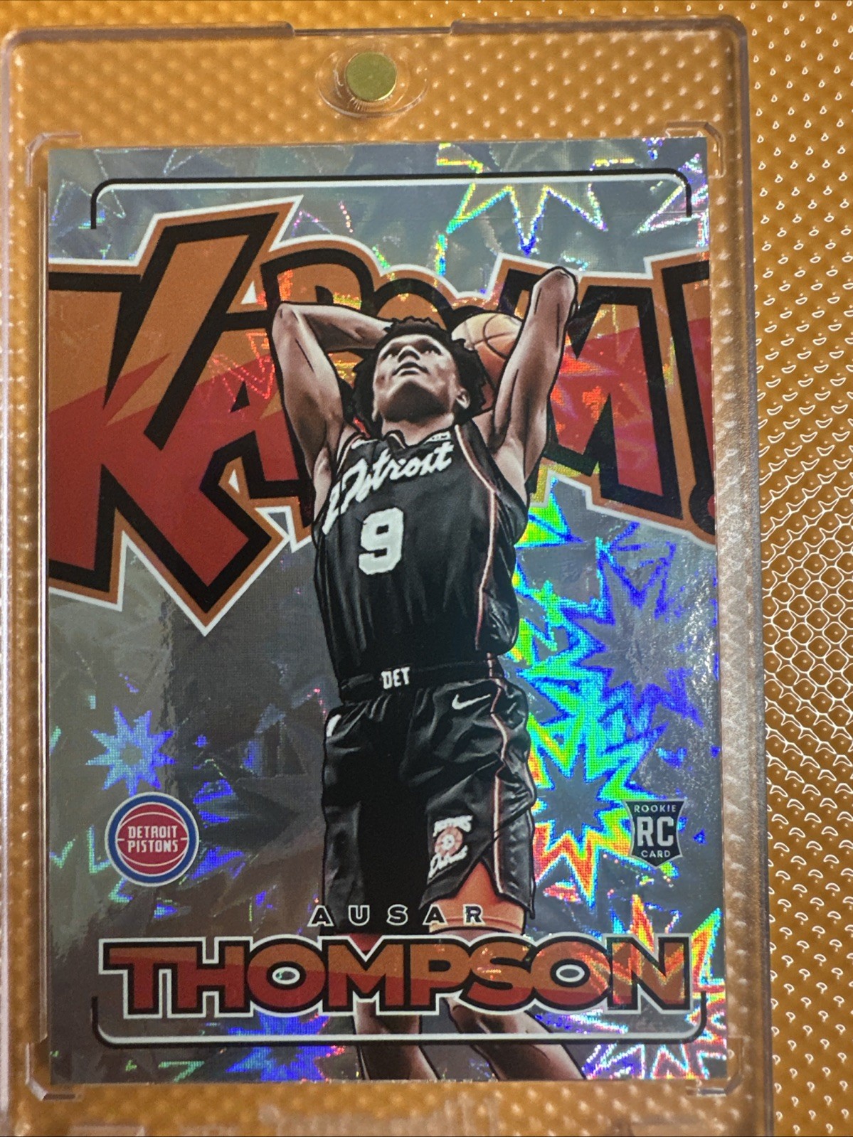 2023-24 Panini Crown Royale - Kaboom! Ausar Thompson #21 (RC) Detroit Pistons