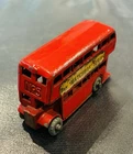 Moko LESNEY )Matchbox) #5 London Double Decker Bus Metal Wheels 1954