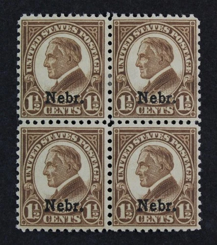 CKStamps: US Stamps Collection Scott#670 Block Mint 2NH 2H OG