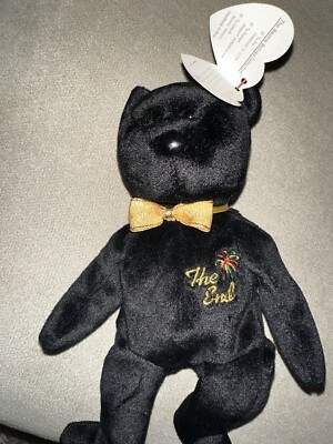  THE END beanie baby BIG with Tag Errors 1999/Contact For More Information. NEW