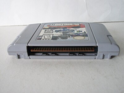 F1 World Grand Prix Nintendo 64 N64 Authentic Game Cartridge