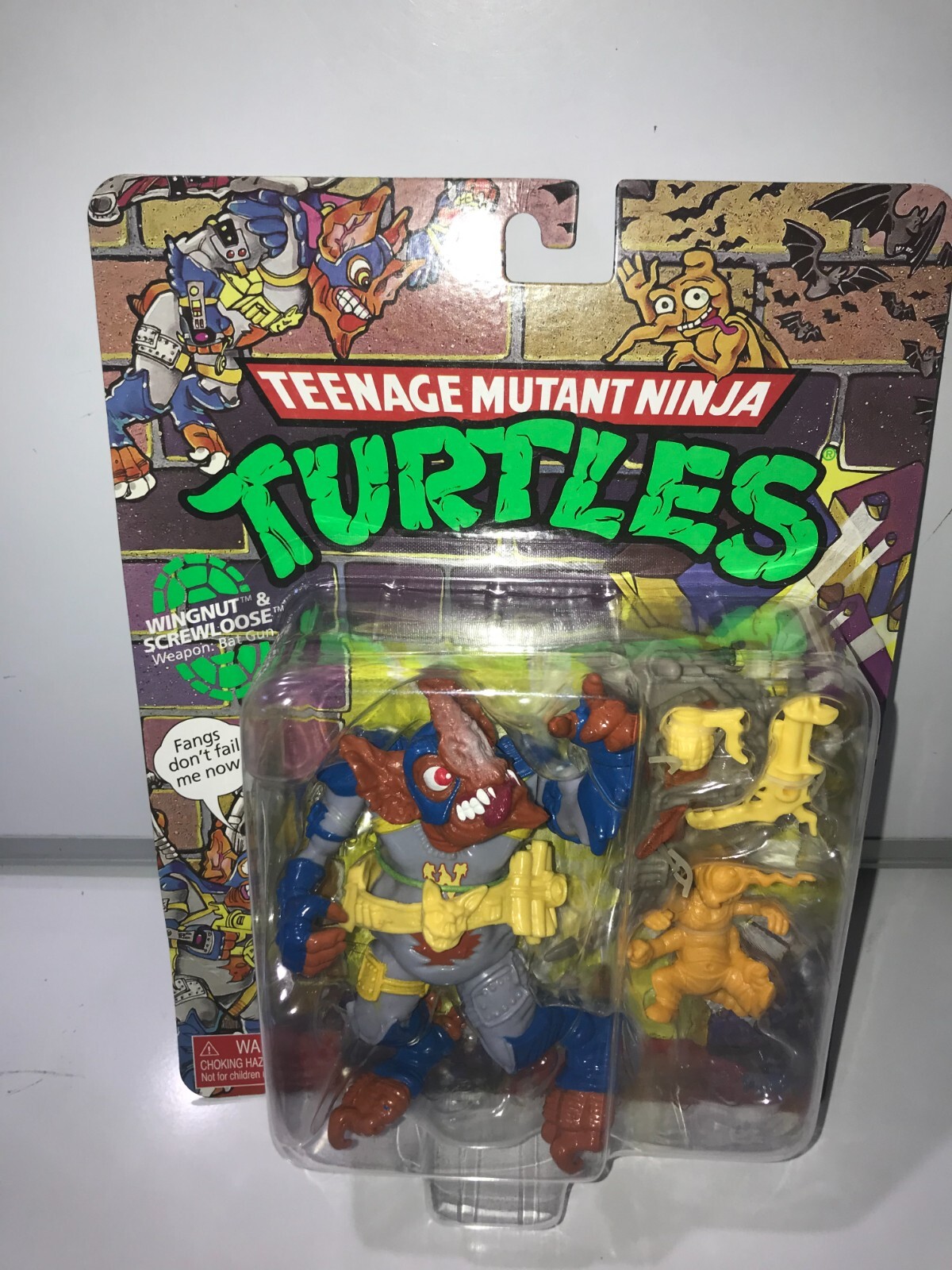 Teenage Mutant Ninja Turtles Retro Classic WINGNUT & SCREWLOOSE 2022 TMNT Sealed