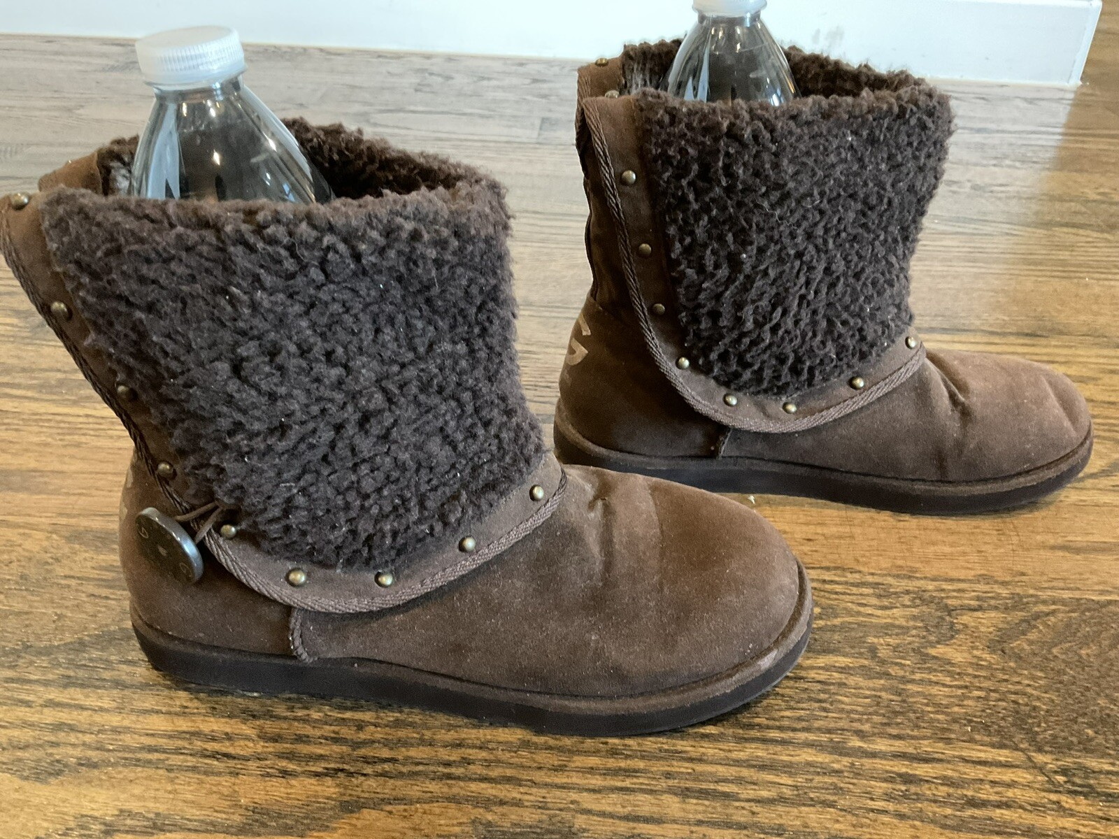 G by Guess Women's Brown  Pull-on Winter Boots Si… - image 5