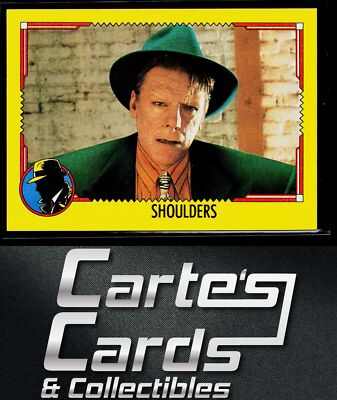 Shoulders 1990 Topps Dick Tracy Movie #15 Stig Eldred | eBay