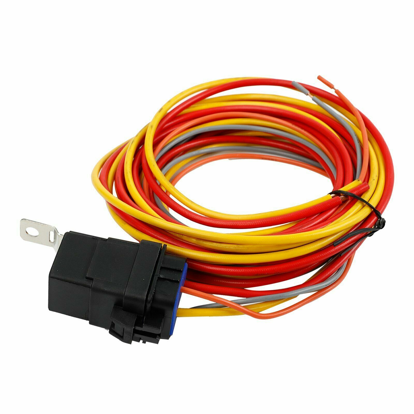 Dual Electric Fan Cooling Wiring Install Kit 165/185 Thermostat 40 AMP