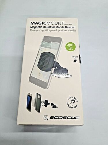 SCOSCHE MAGDV-XTSP1 MagicMount 2-in-1 Magnetic Vent Mount Cell Phone Holder - OB - Picture 1 of 2