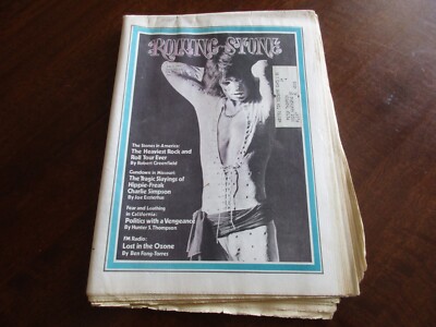 Rolling Stone Issue #112, Rolling Stones In America, July