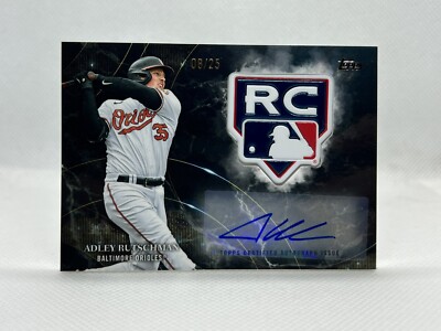 2023 Topps Japan Edition Adley Rutschman Commemorative RC Patch Auto /25 Orioles