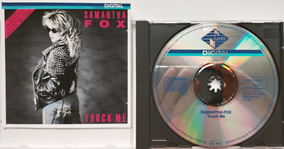 SAMANTHA FOX Touch Me CD 1986 West Germany 1st Sandra ABBA Madonna Agnetha