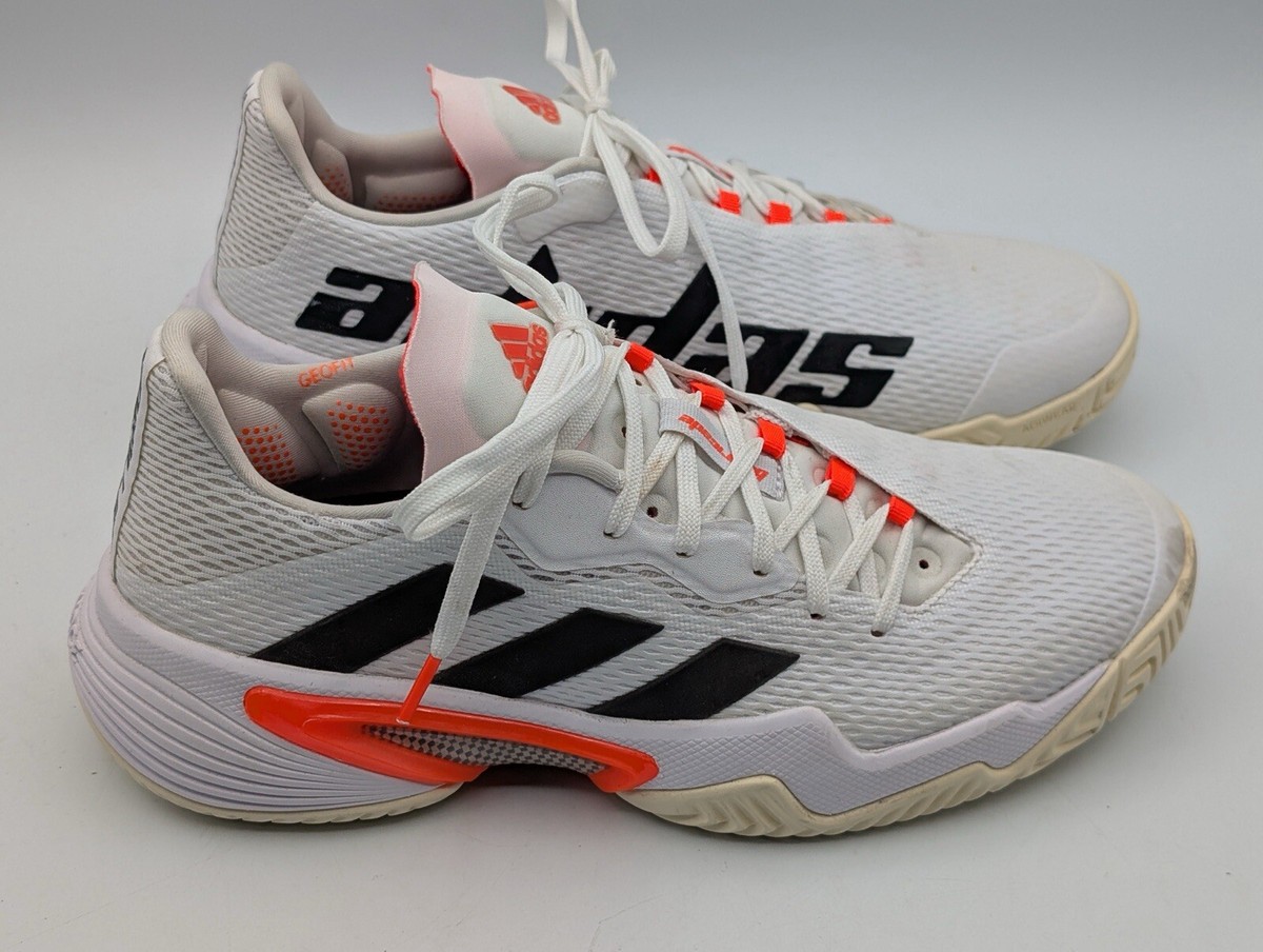 Size 7 - Adidas Barricade Tokyo White Solar Red for sale online | eBay