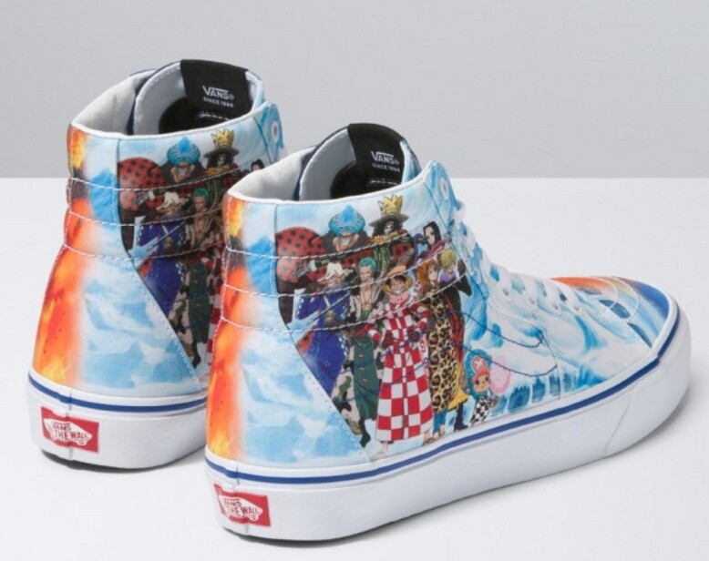 Size 6.5 - One Piece x Vans Sk8- High Punk Hazard for sale online