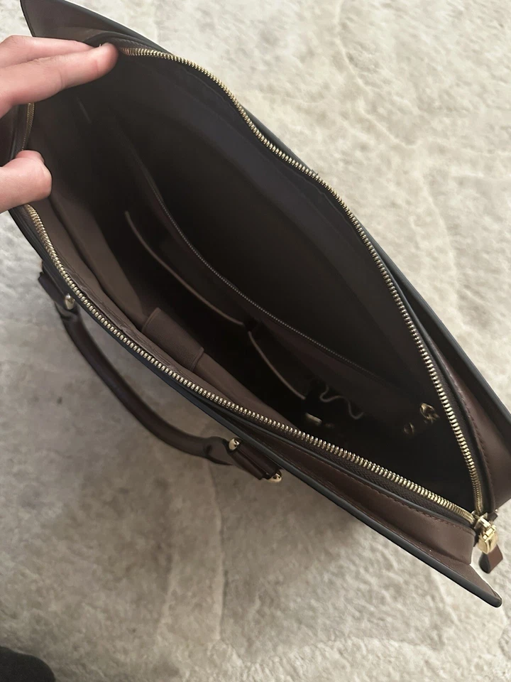 NUEVO BOSTANTEN Maletín de Cuero Bolso para Laptop para Hombres/Mujeres Precio de venta sugerido por el fabricante = $179.99 Foto 3 de 4