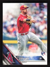 2016 Topps #325 Kaleb Cowart Rookie Los Angeles Angels