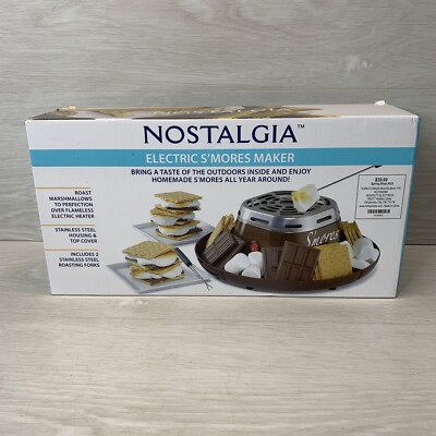 Brand New Nostalgia Electric S'mores Maker
