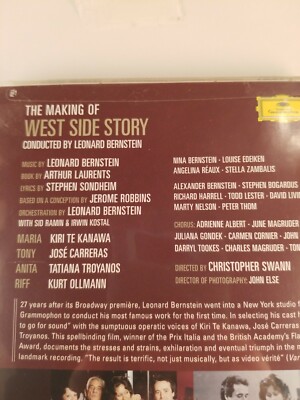 The Making Of West Side Story DVD Conducted by Leonard