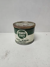 Vintage Quaker State Wheel Bearing Lubricant. Very Clean CAN. Free Shipping 