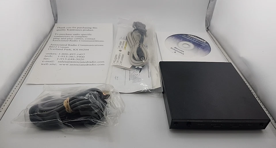 Kantronics KPC-3+ Ham Radio TNC Packet Communicator 3 Plus w/ Cables NEW NOS - Image 2 of 4