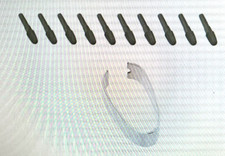 SONY Stylus Pen REPLACEMENT Tips Model  DPTA-RTF1- 10 FELT Tips
