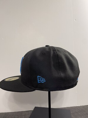 New Era Headz N Threadz 7 1/2 59Fifty Fitted Hat Black Grey