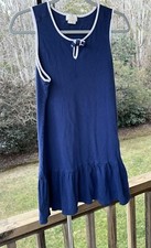 Kate Spade Dream A Little Dream Bow Ruffle Sleeveless Dress Nightgown Medium