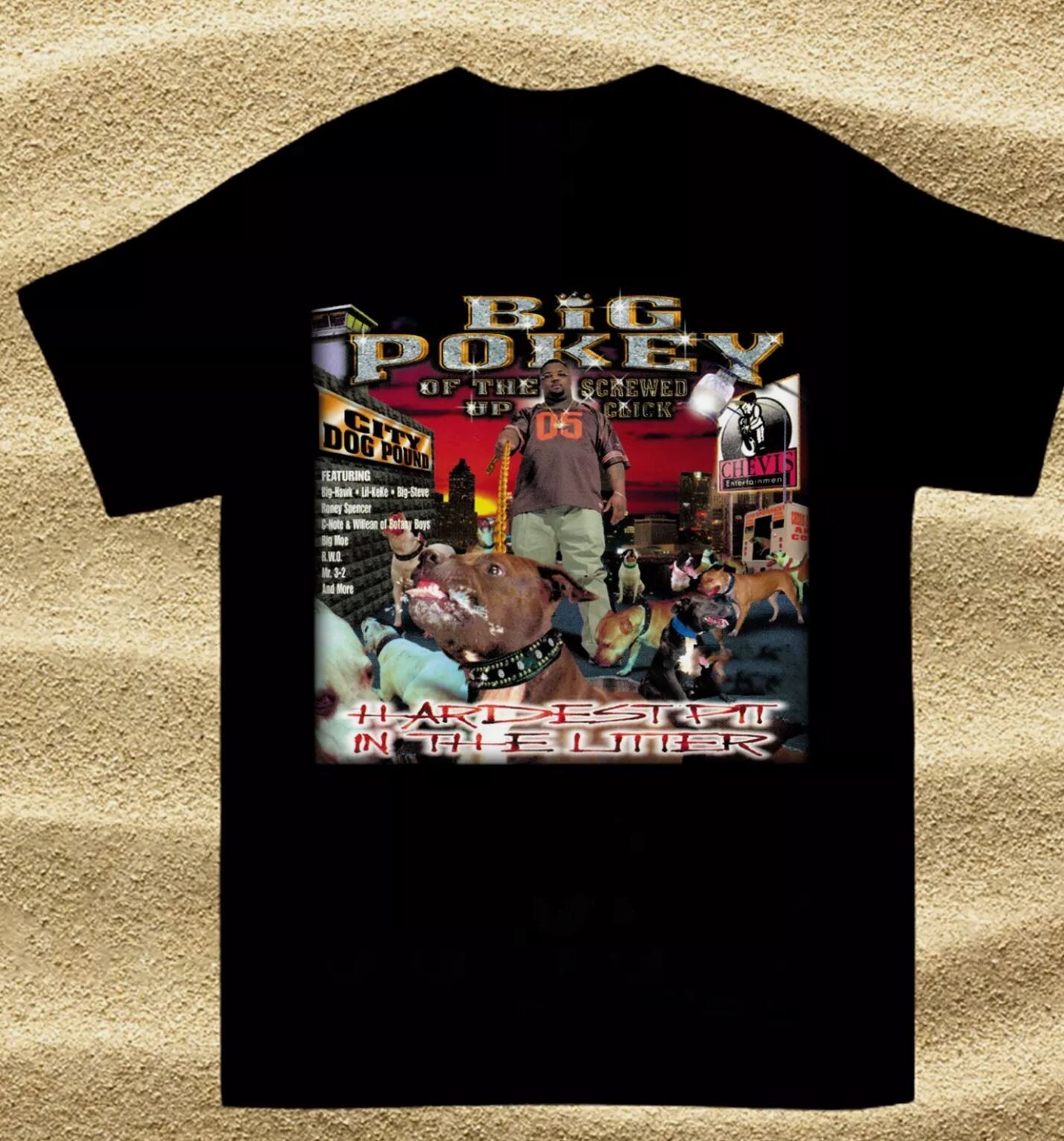 Big Pokey Hip Hop Fan Gift Unisex Black T-Shirt S-2345XL TMB995