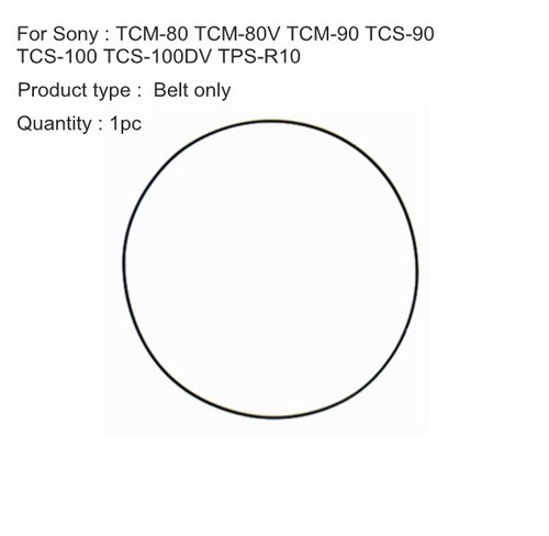 Mono Dual Channel Cassette Tape Recorder Belt For Sony TCM TCS TCM59 TCS90 More - Picture 20 of 25