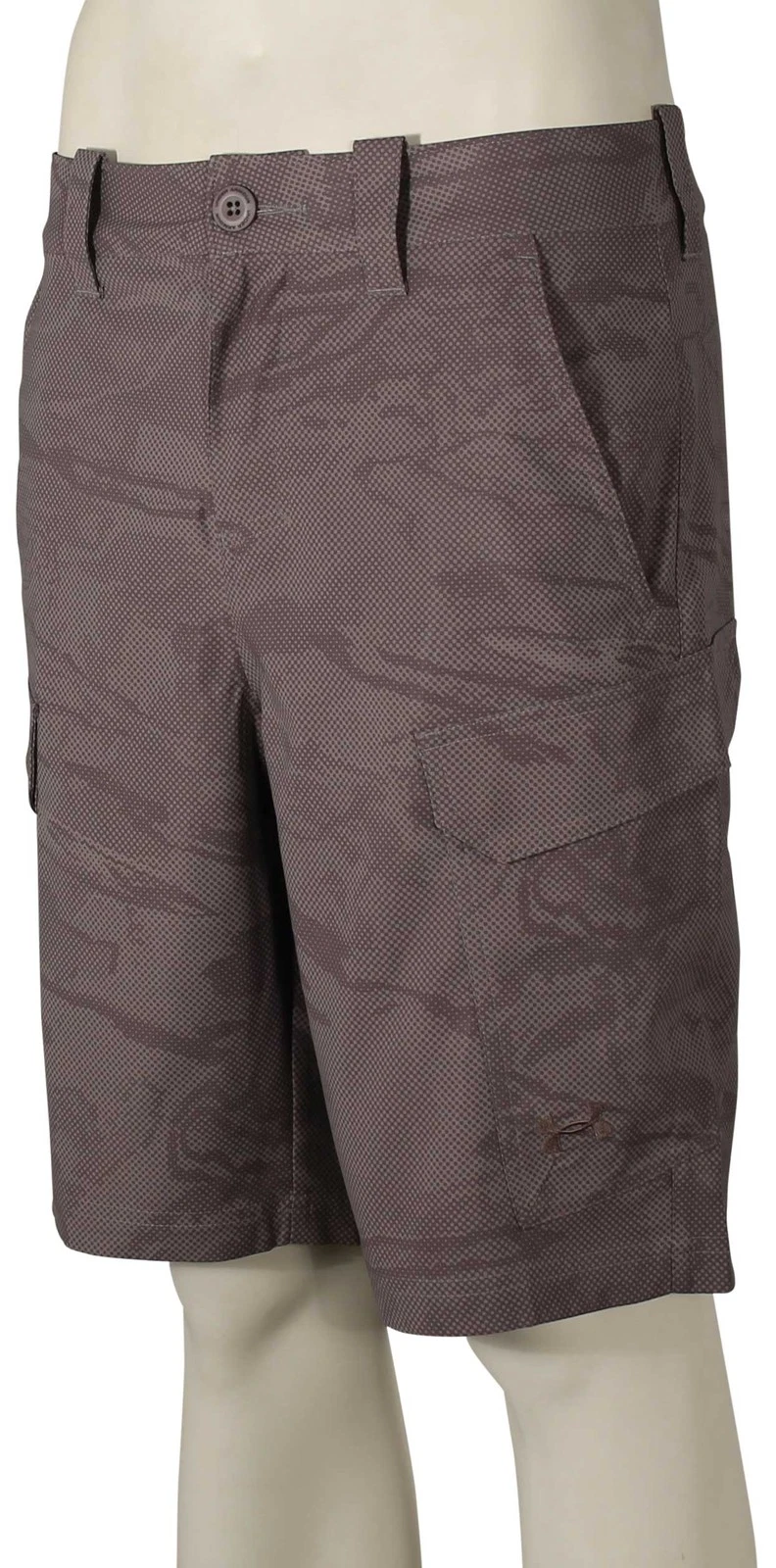 Under Armour Fish Hunter Cargo Shorts - Tan Stone / Fresh Clay - New