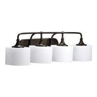 Quorum International 5090-4-86 Rockwood Collection 4-light Vanity Fixture, Oiled on sale Quorum International 5090-4-86 Rockwood Collection 4-light Vanity Fixture, Oiled on sale