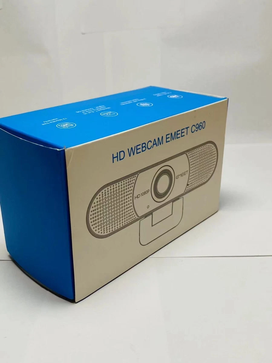 Open Box EMEET C960 HD USB Webcam 1080P 30FPS Web Camera W