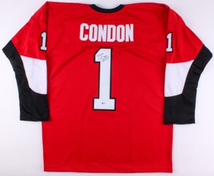 Mike Condon Signed Ottawa Senators Jersey (Beckett COA) Playing career 2013–Now