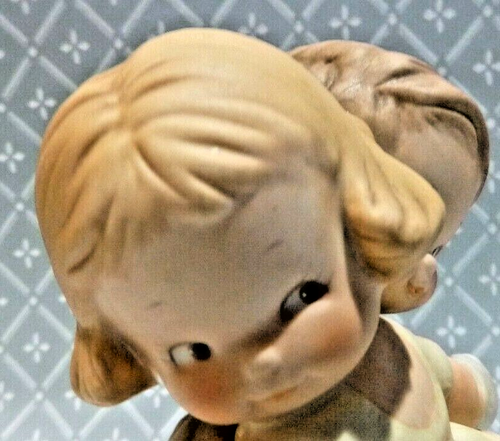 Attwell Memories Of Yesterday "We's Happy! How's Yourself?" Bisque Figurine - Picture 6 of 11