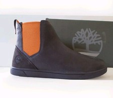 Timberland stivaletti donna/unisex Groveton Chelsea Pelle terra/orange n39.5 €85