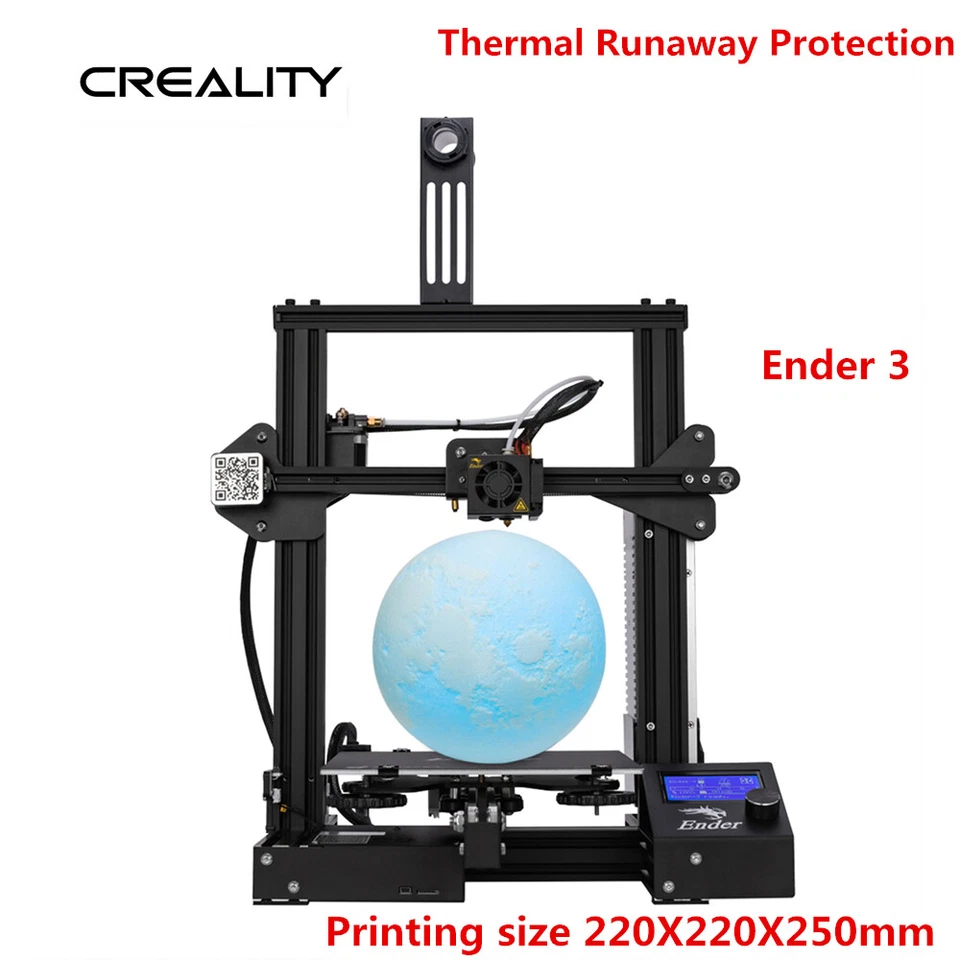 Creality Ender 3 3D Printer Fully Open Source with Resume Printing Function DIY - Image 2 of 4