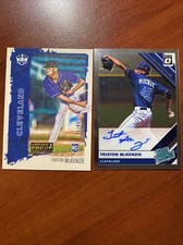 2019 Donruss Optic Rated Prospects Triston McKenzie Auto + Gold Artist Proof /49