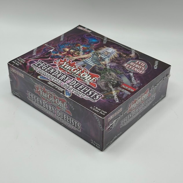 yugioh legendary duelists immortal destiny booster box Yu-Gi-Oh! TCG: and 31 Commons Yu-Gi-Oh! Legendary Duelists: Booster Boxes