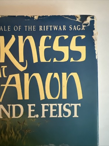 A Darkness at Sethanon By Raymond E. Feist, First Edition, 1st Printing, HC DJ - Picture 3 of 16