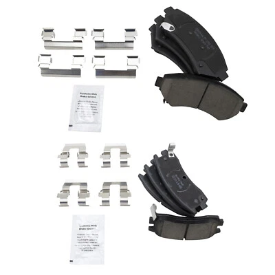 Front + Rear Disc Brake Pad Set for Buick Century Regal Pontiac Grand Prix, - Image 1 of 3
