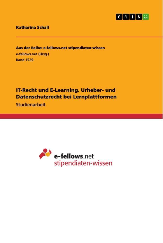 Thumbnail - It-recht Und E-learning. Urheber- Und Datenschutzrecht Bei