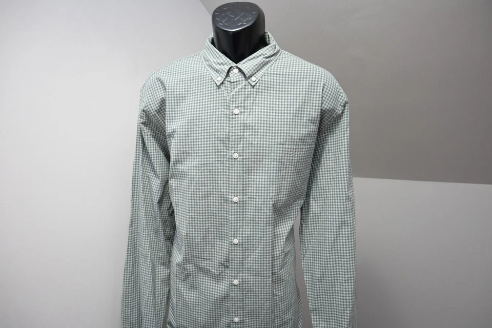 J Crew Classic Dress Shirt Plaid Stretch Long Sleeve Mens Sz XLT XL TALL - Image 2 of 4
