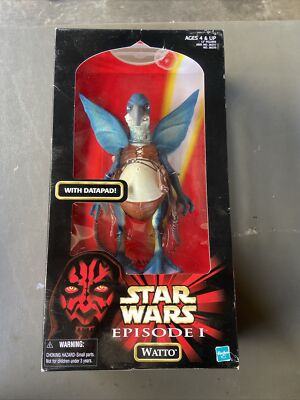DROÏDE DESTROYER HASBRO Star Wars Episode 1, Watto avec datapad, bacs à pots neufs EUR 44,08